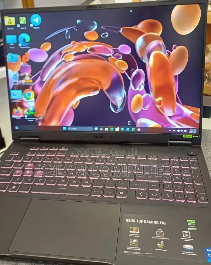 New Laptop Asus TUF Gaming A15 32GB Intel Core i7 SSD 1T