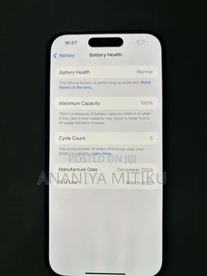 New Apple iPhone 16 128 GB Blue