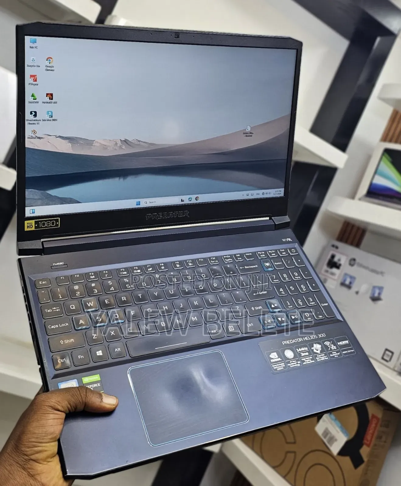 New Laptop Acer Predator Helios Neo 16 16GB Intel Core i7 SSD 512GB