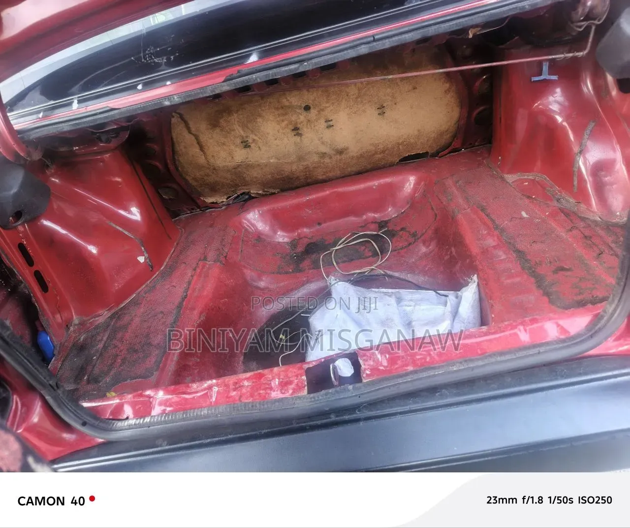 Toyota Corolla 1987 Red