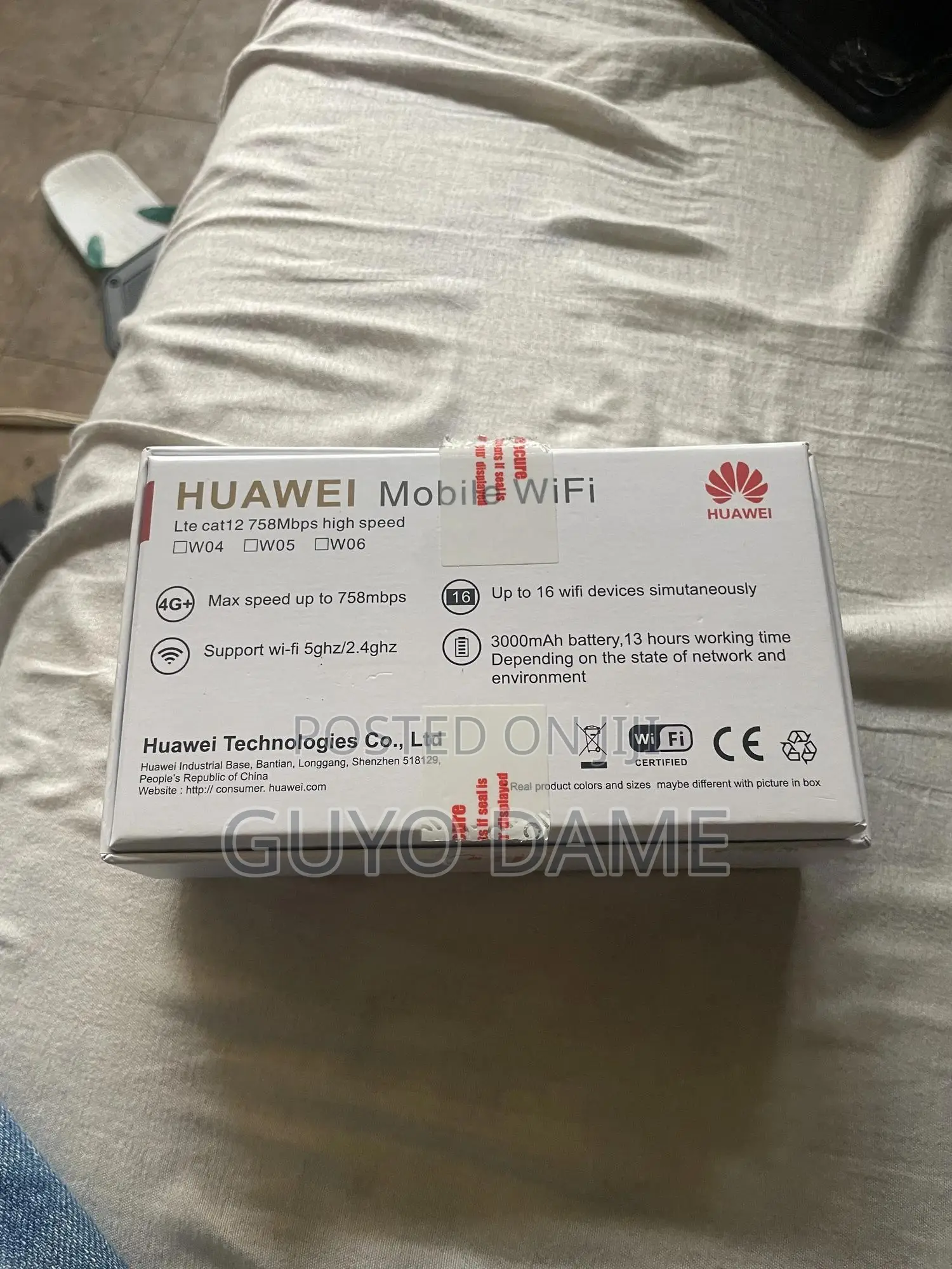 Huawei W04 Pocket Wifi Router