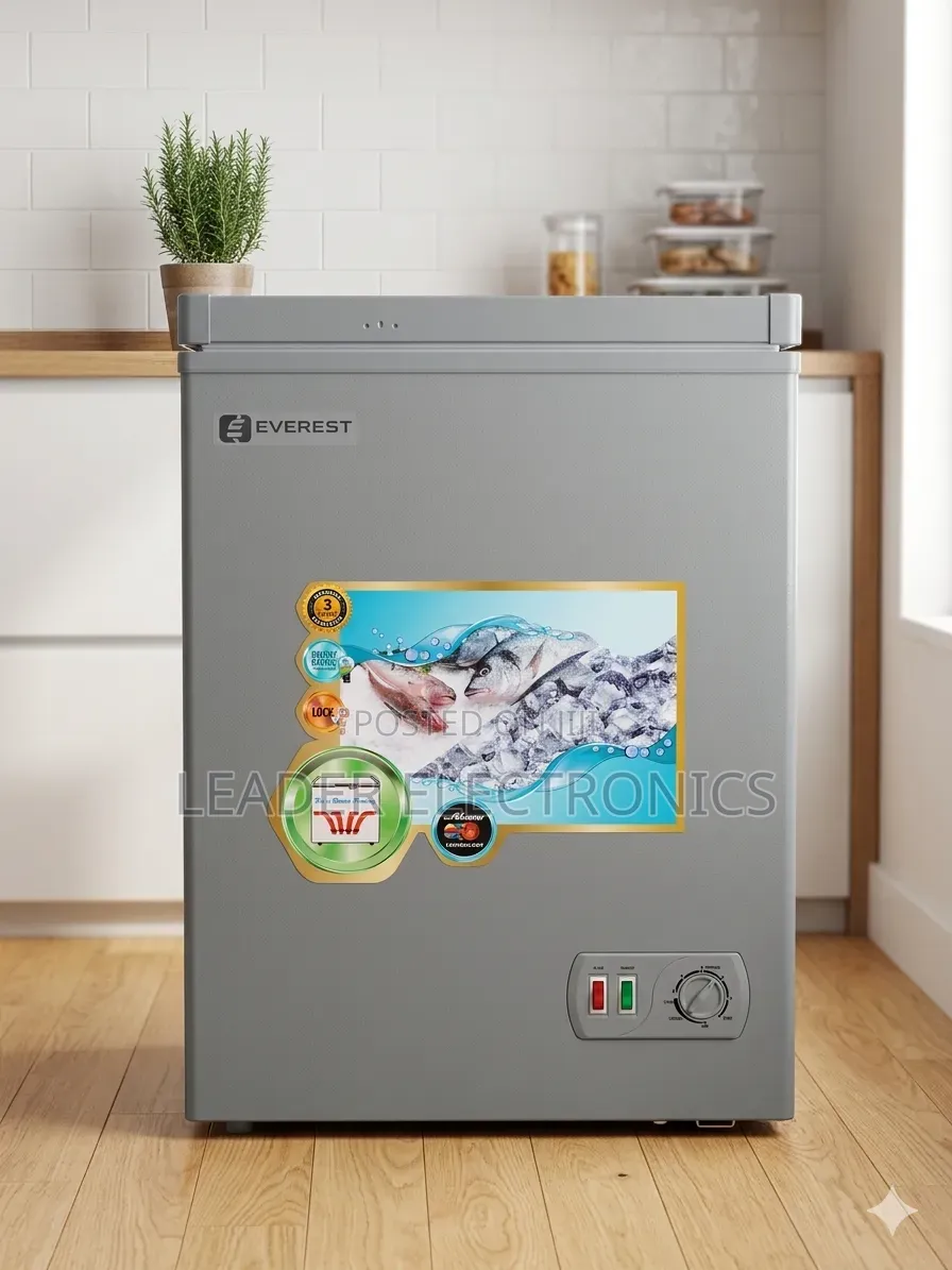 Everest Chest Freezer Ecr-170 – Original Free Delivery Addis Ababa