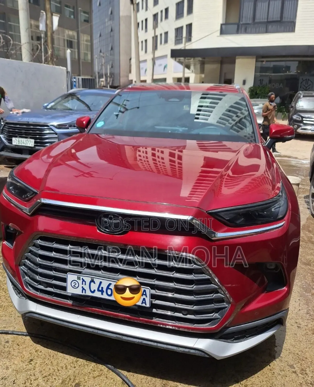 Toyota Grand Highlander Hybrid 2024 Red