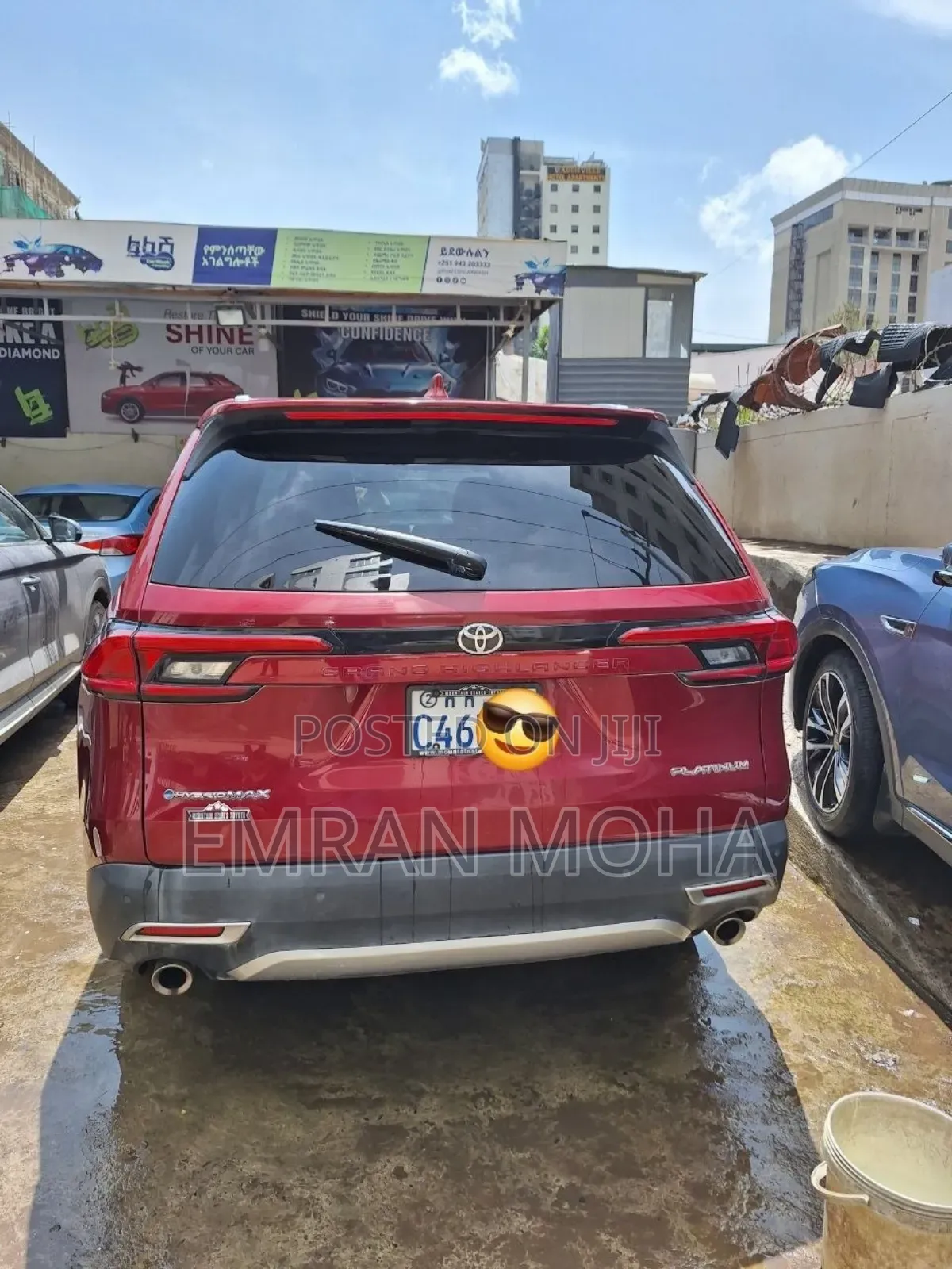 Toyota Grand Highlander Hybrid 2024 Red