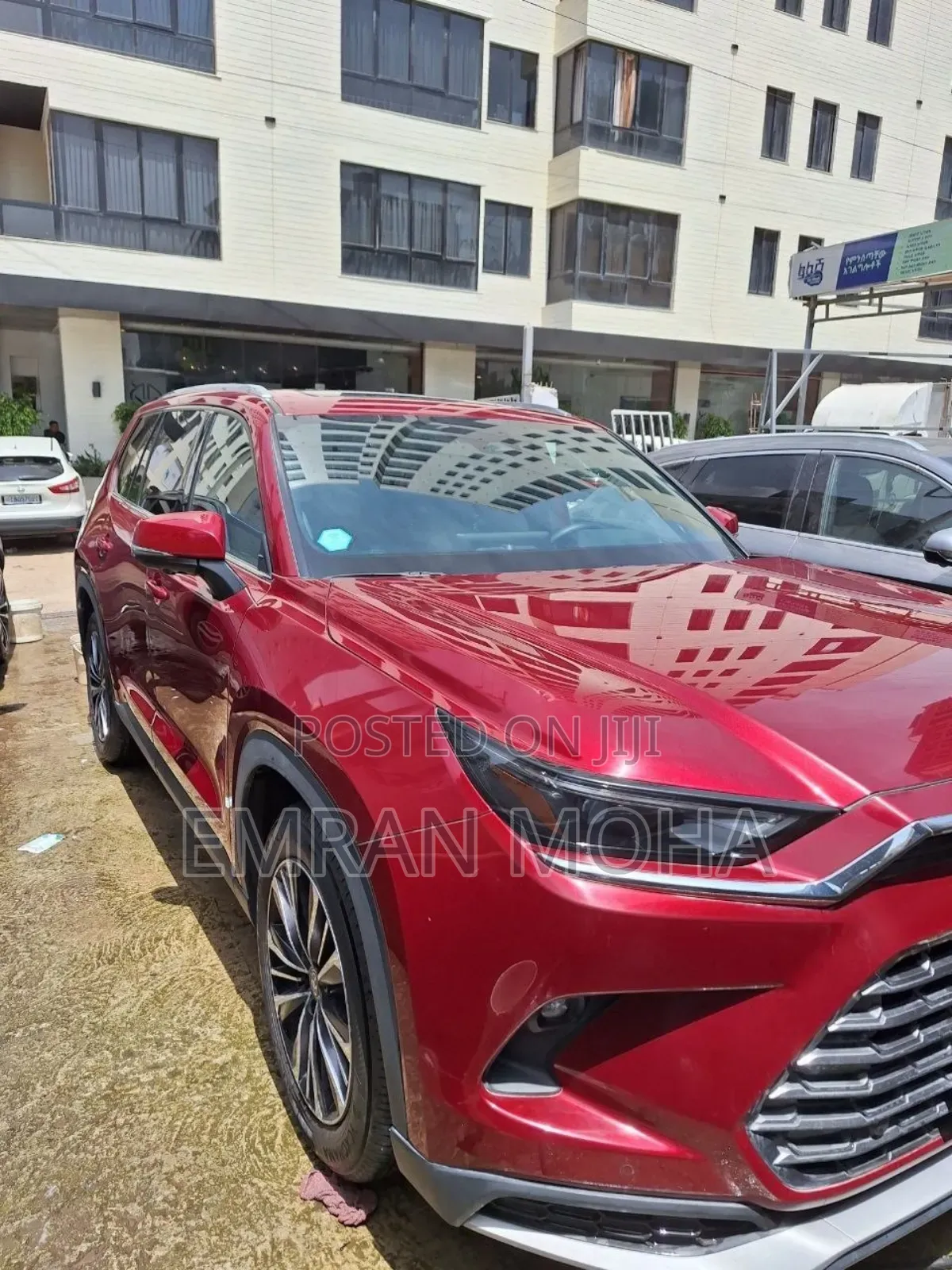 Toyota Grand Highlander Hybrid 2024 Red