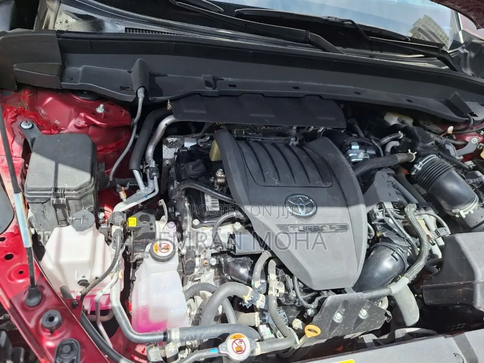 Toyota Grand Highlander Hybrid 2024 Red