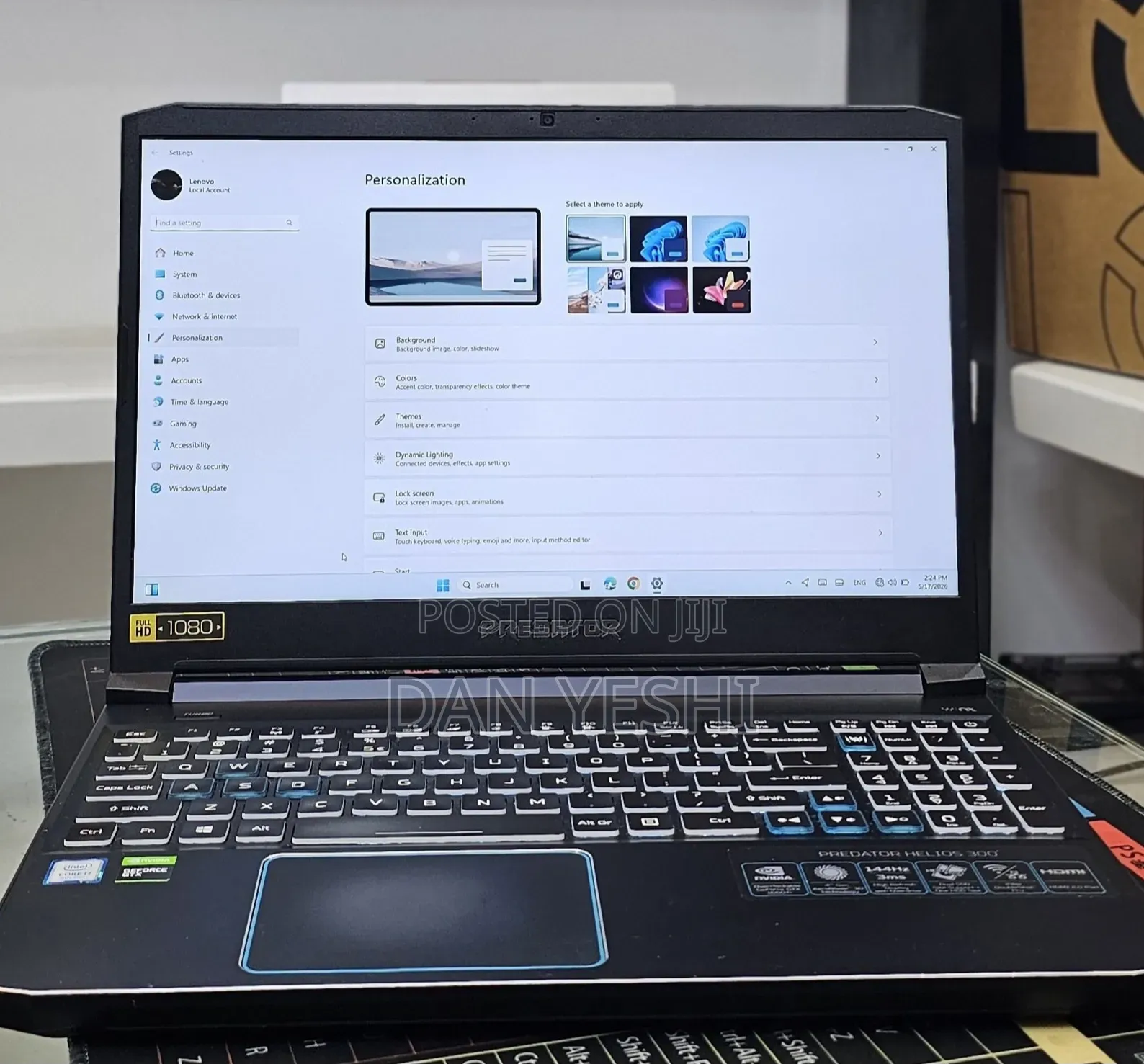 New Laptop Acer 16GB Intel Core i7 SSD 512GB