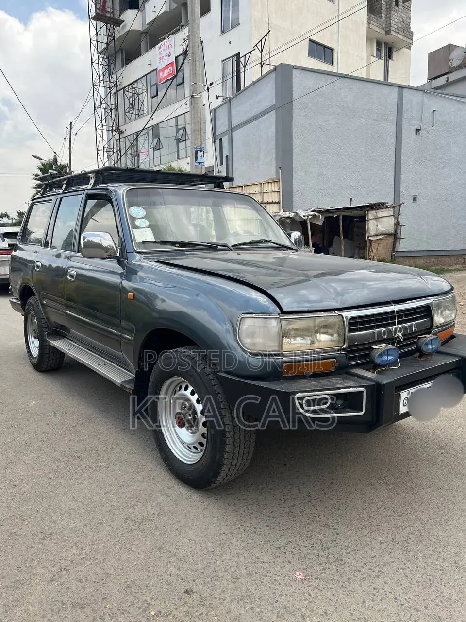 Toyota Land Cruiser 1995 Gray