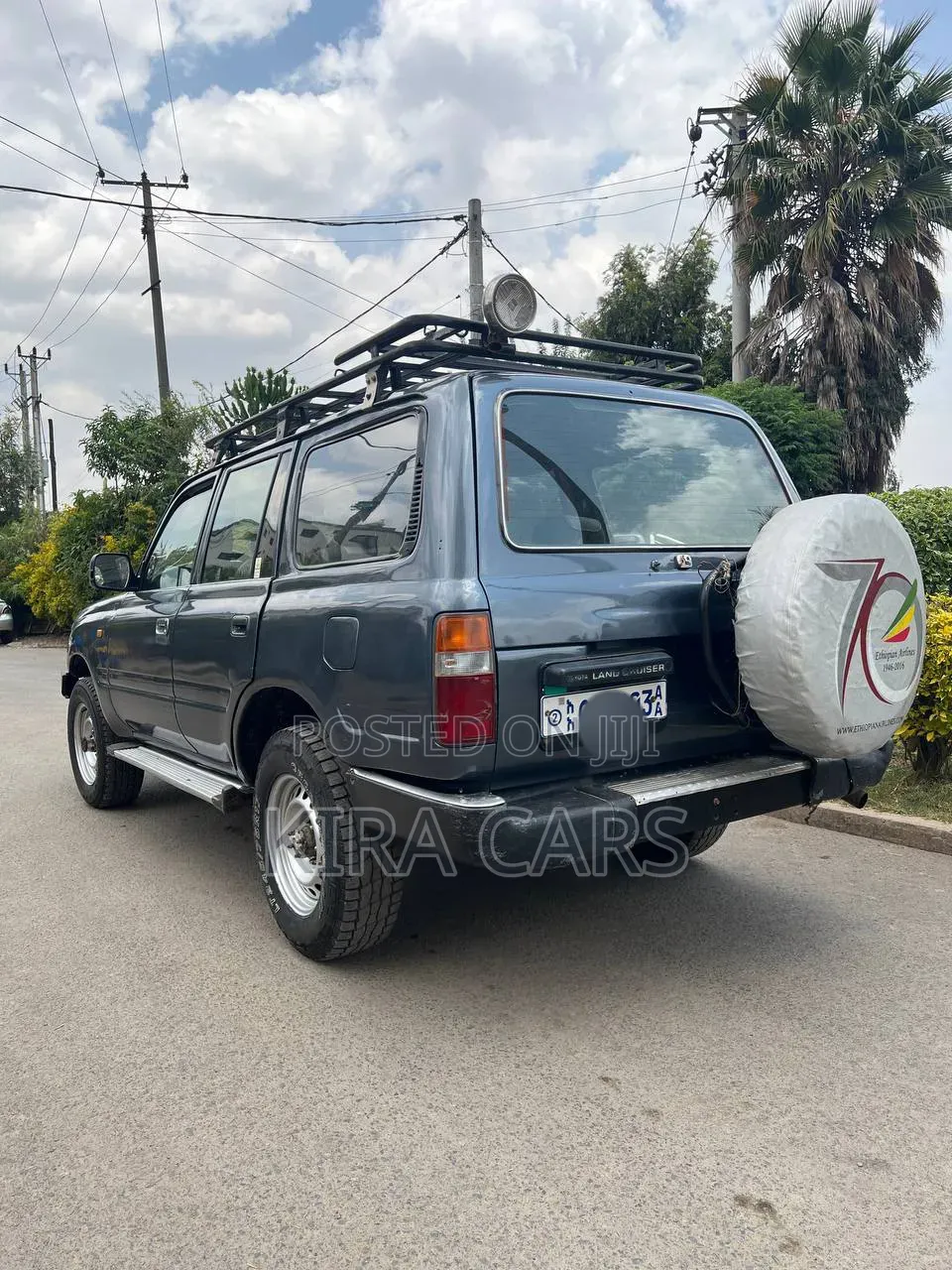Toyota Land Cruiser 1995 Gray