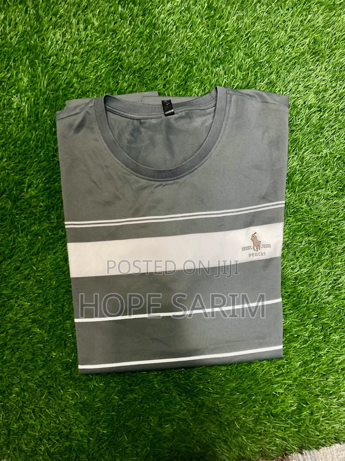 Men's Stylish Striped Short-Sleeve T-Shirt