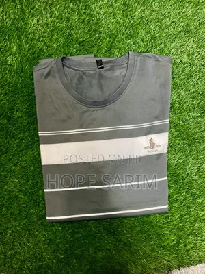 Men's Stylish Striped Short-Sleeve T-Shirt