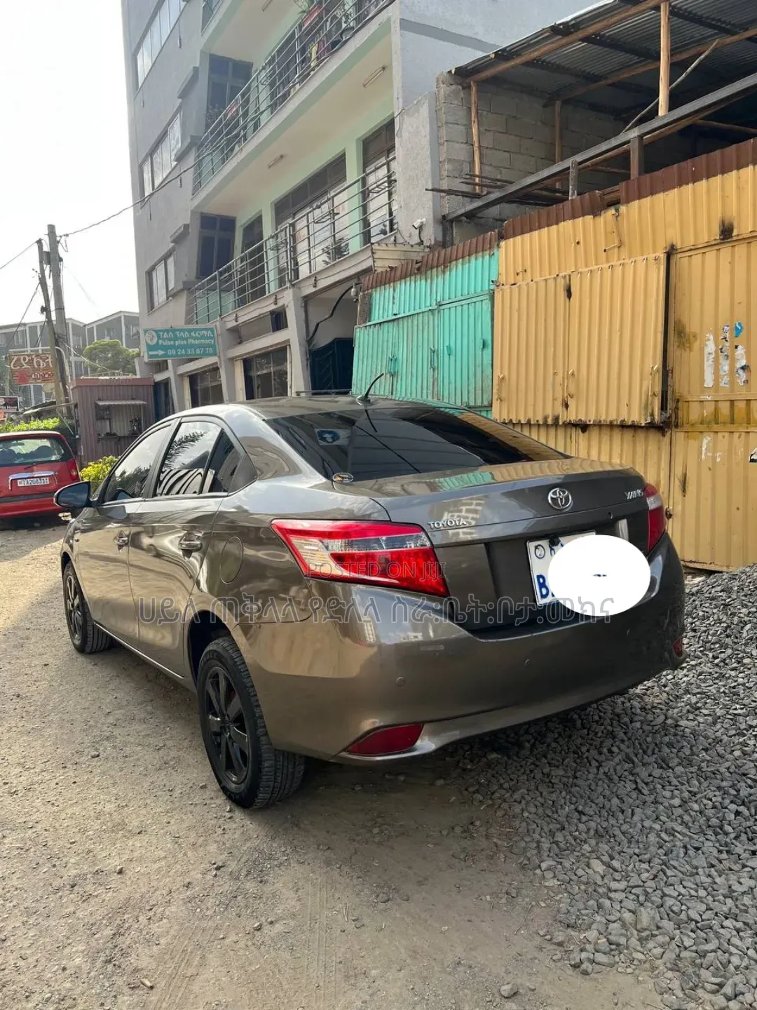 Toyota Yaris 2014 Teal