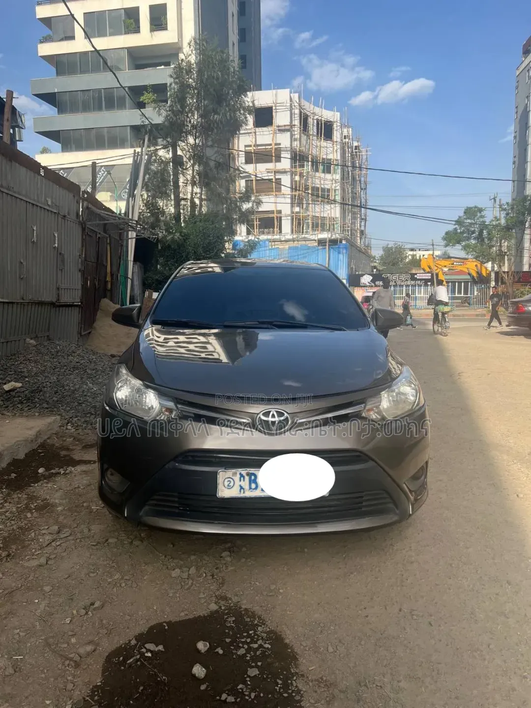 Toyota Yaris 2014 Teal