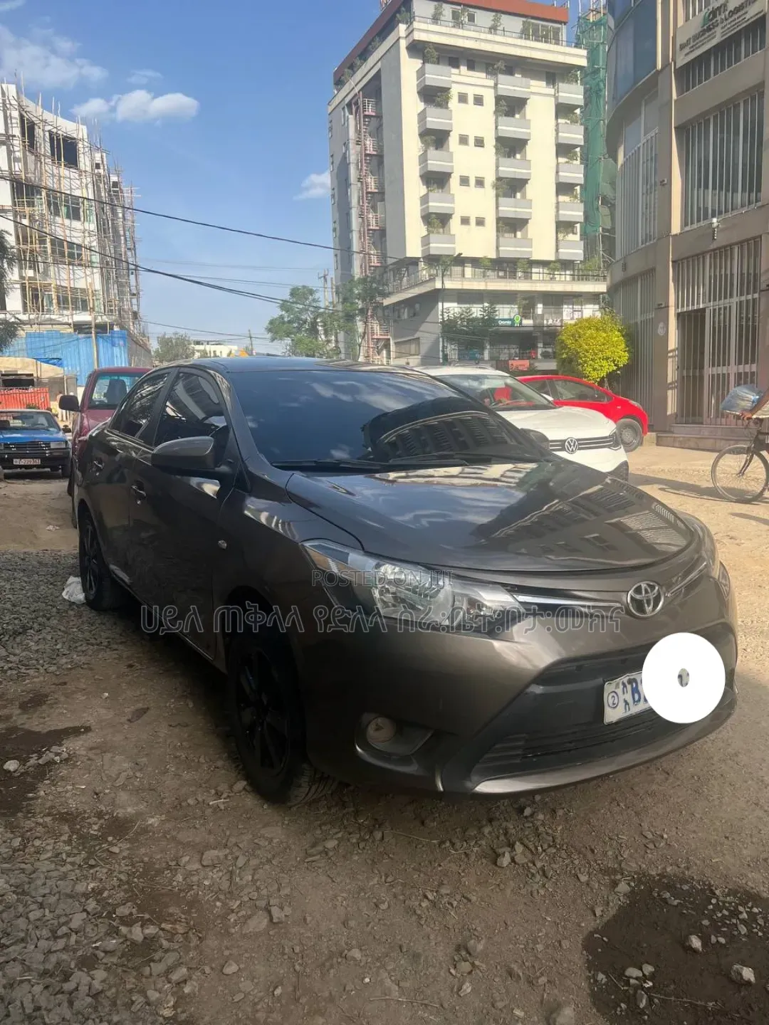 Toyota Yaris 2014 Teal