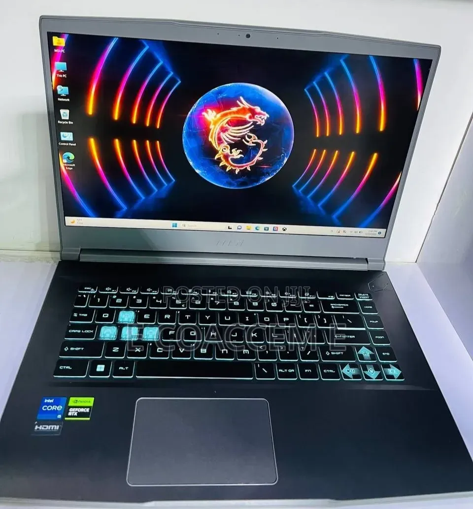Laptop MSI 16GB Intel Core i5 SSD 512GB