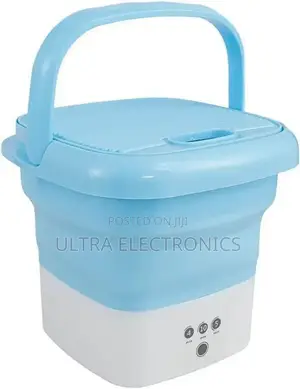 Mini Foldable Washing Machine, Often for Small Laundry