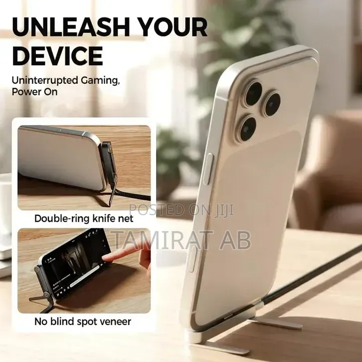 240w Fast Charging, Datatransmission Typec Cable Foldable Phone Holder