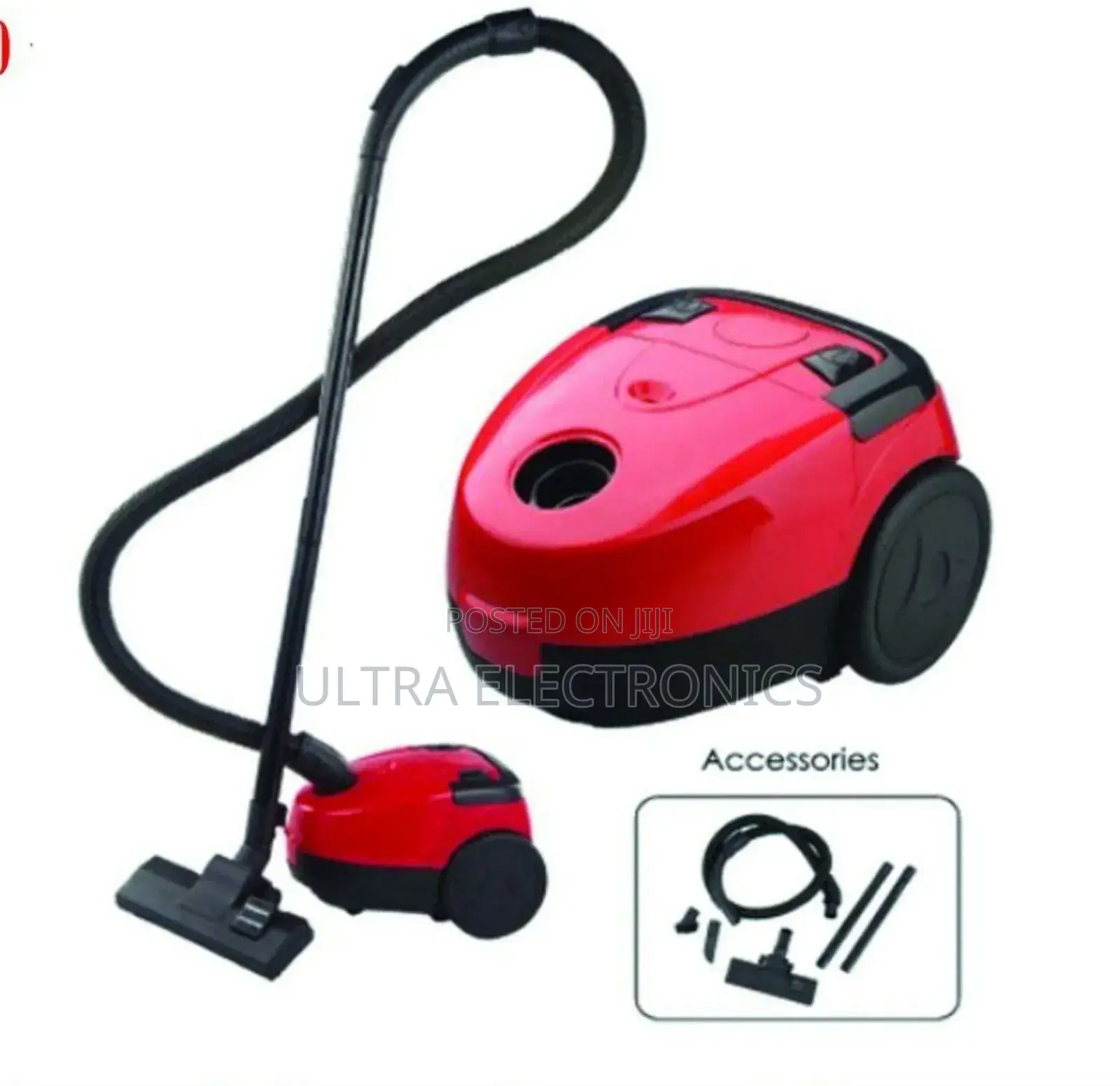 Sanford Brand Bagless Vacuum Cleaner in Red It Features