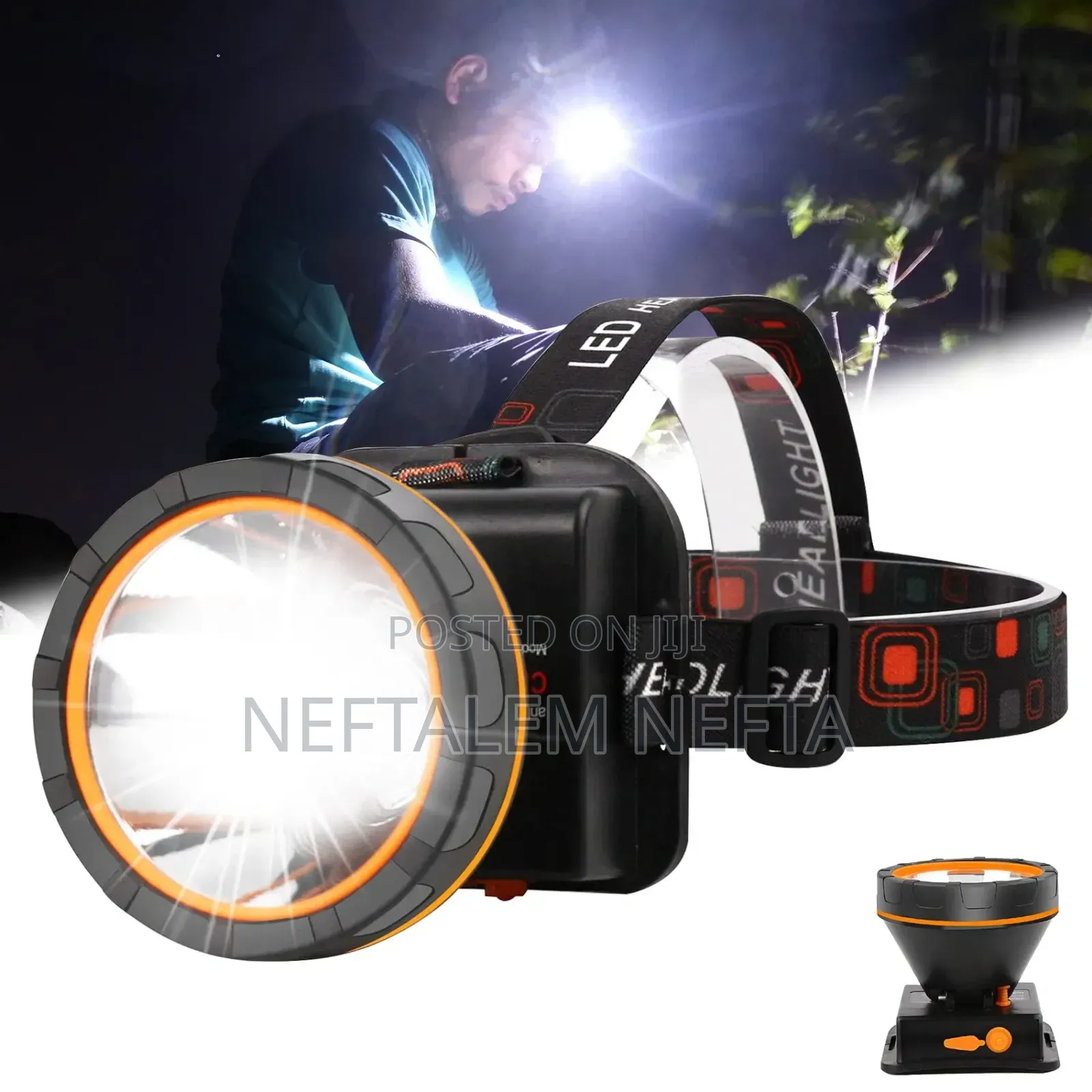 Rechargeable Head Lamp