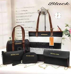 Michael Kors 5-Piece Handbag Set – Clearance Sale Special Offer