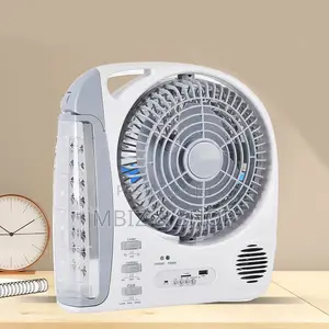 6-in-1 Portable Fan With Lamp