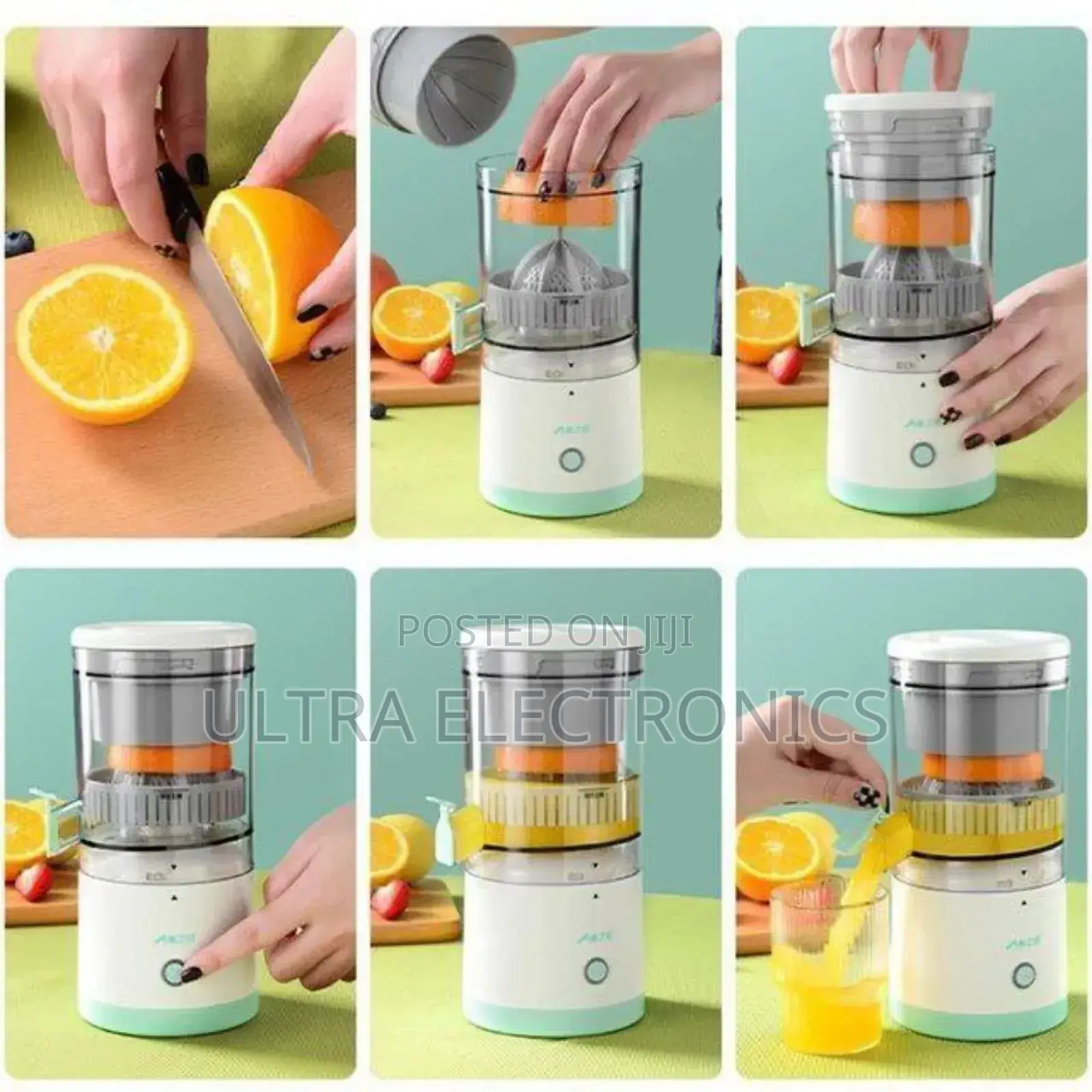 Citrus Juicer Portable Electric That Operates via Usb Charging