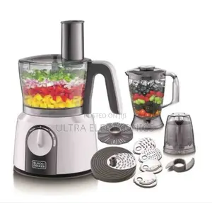 Food Processor,Black+Decker 1000w 5-in-1 Capable of Performing