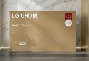 Lg 55 Inch Tv Uhd Ai Smart Tv (Ua85 Series) Uhd Webos Tv