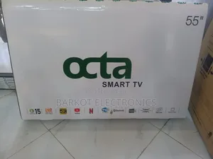 Octa Smart Qled Tv 55 Inch Andrai Framless Hifi Seapeker