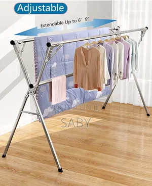 End X-shaped Folding Drying Rack