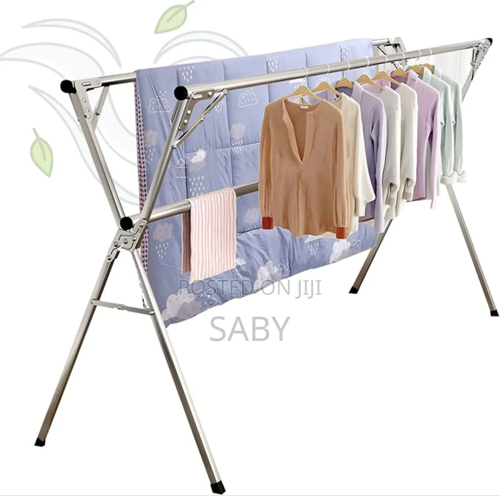 End X-shaped Folding Drying Rack