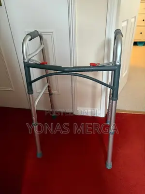 Walker Has Sides That Detach for Storing in Tight Spaces.