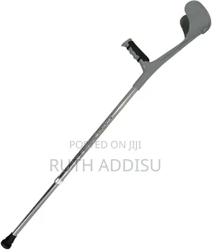 Aluminum Lofstrand Crutches, Commonly Known as Elbow Crutches