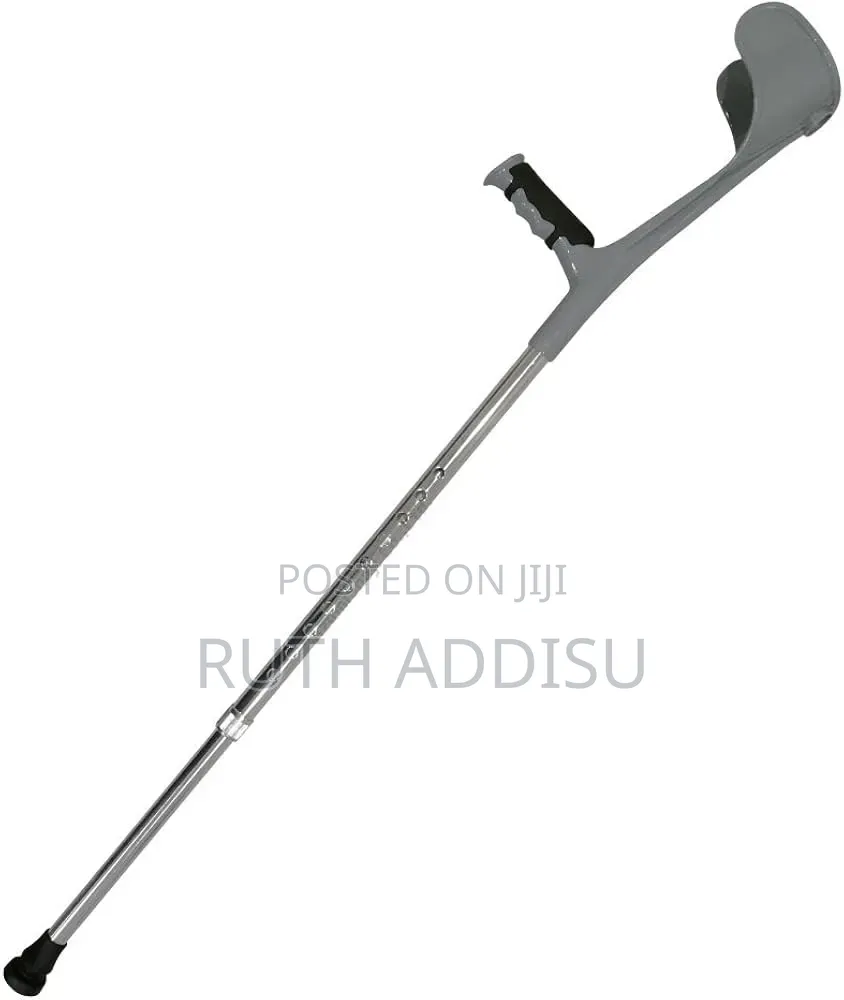 Aluminum Lofstrand Crutches, Commonly Known as Elbow Crutches