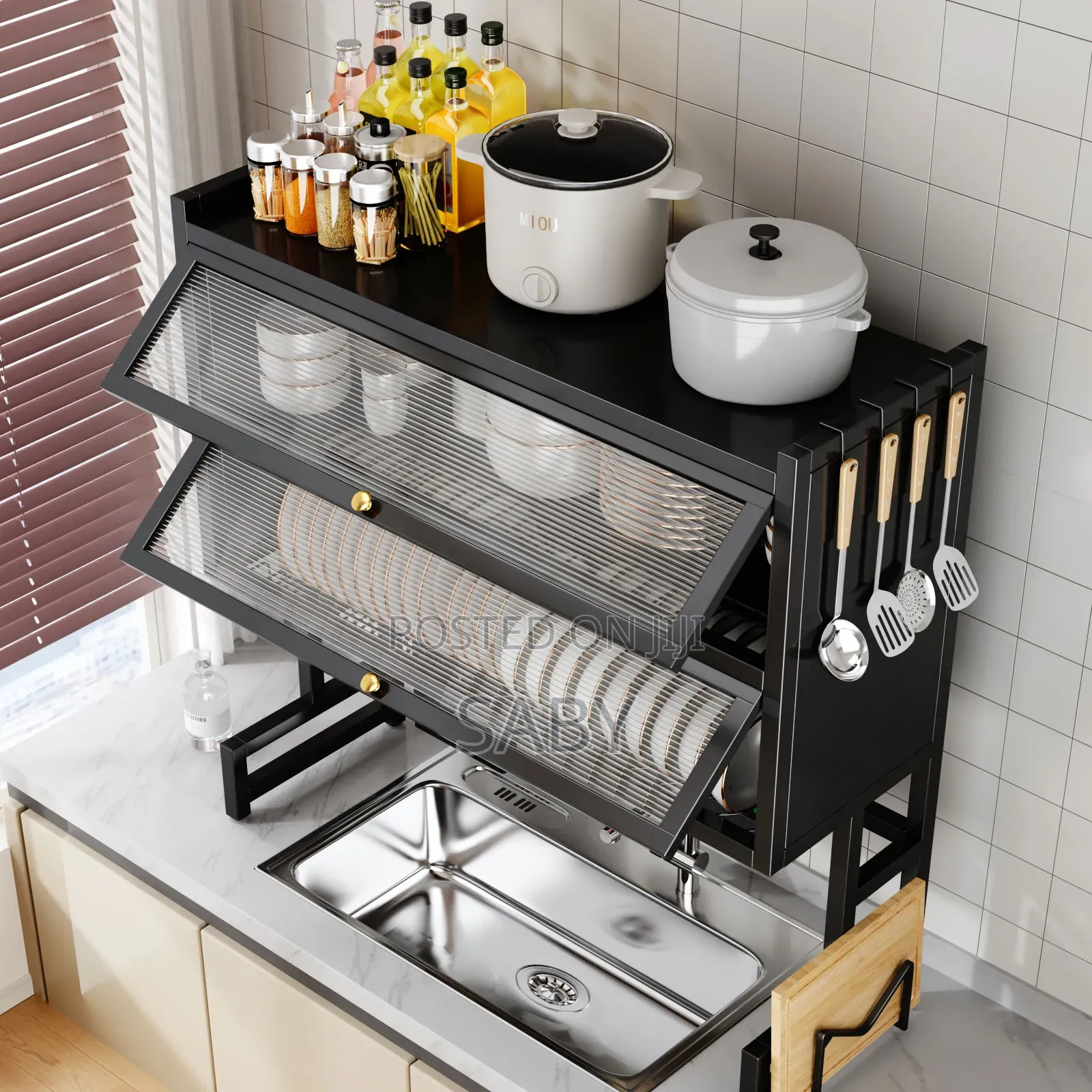 High Capacity Kitchen Storage Shelf ዋጋ፦