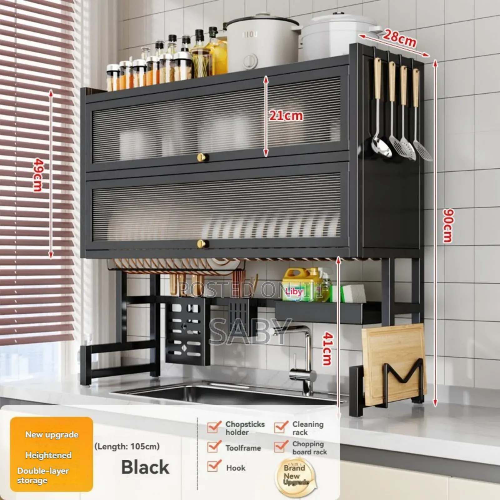 High Capacity Kitchen Storage Shelf ዋጋ፦