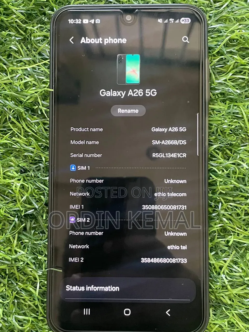 Samsung Galaxy A26 256 GB Black