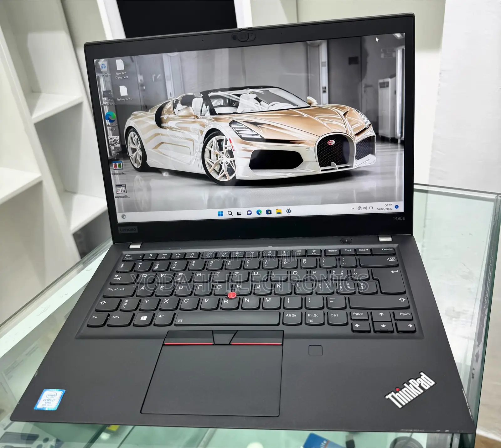 New Laptop Lenovo ThinkPad T490s 16GB Intel Core i7 SSD 512GB
