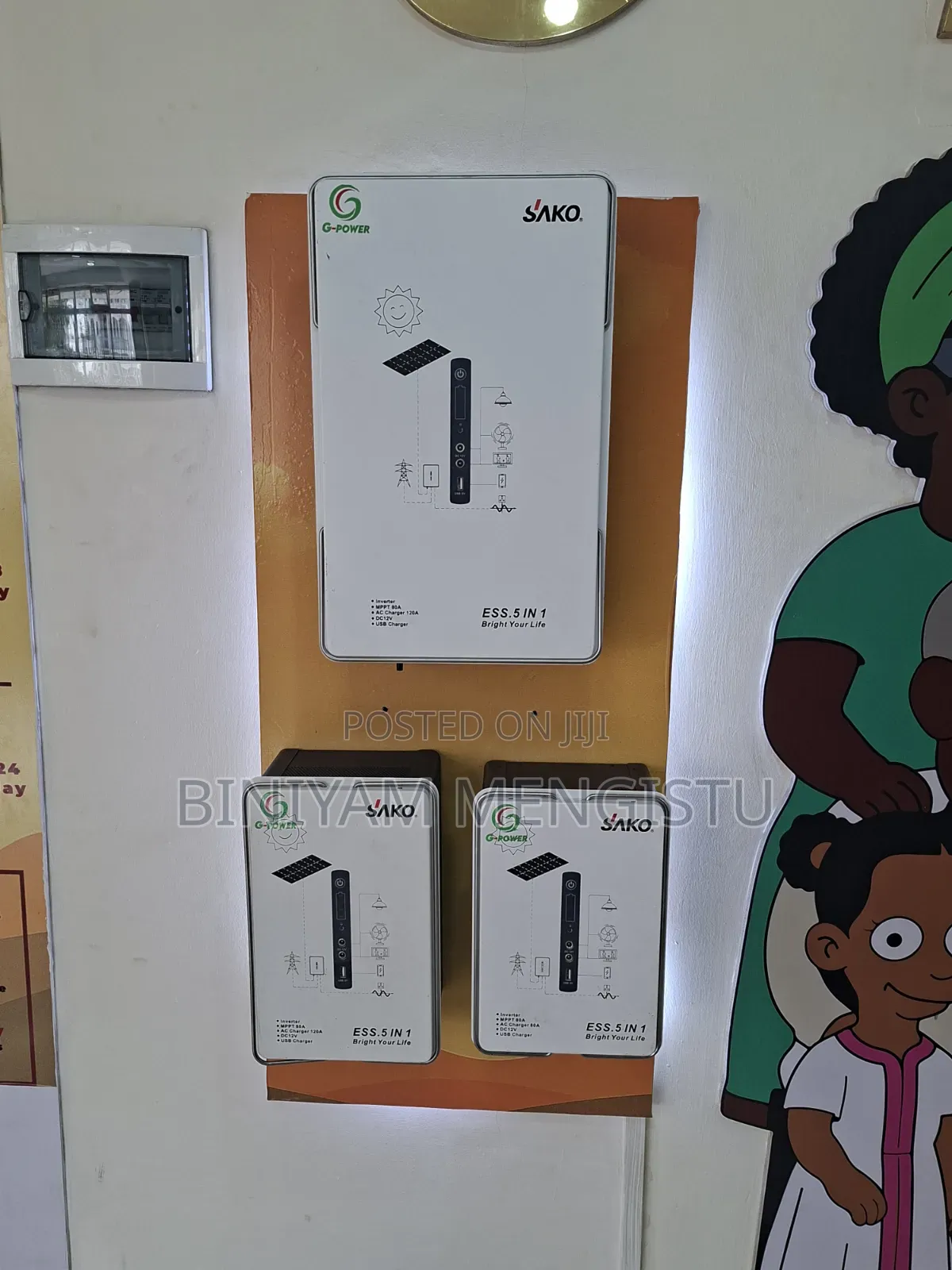 Solar, Inverter and Battery