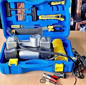 Portable Emergency Tire Repair and Inflator Kit