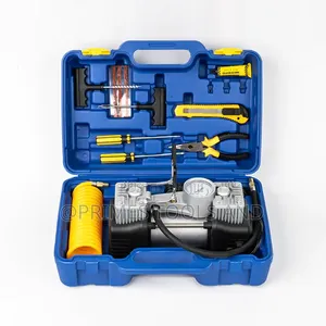 Portable Emergency Tire Repair and Inflator Kit
