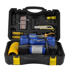 Portable Emergency Tire Repair and Inflator Kit