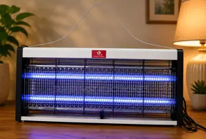 Vintage Import Insect Killer 2x4w Uv-a Mosquito Fly Killer Lamp