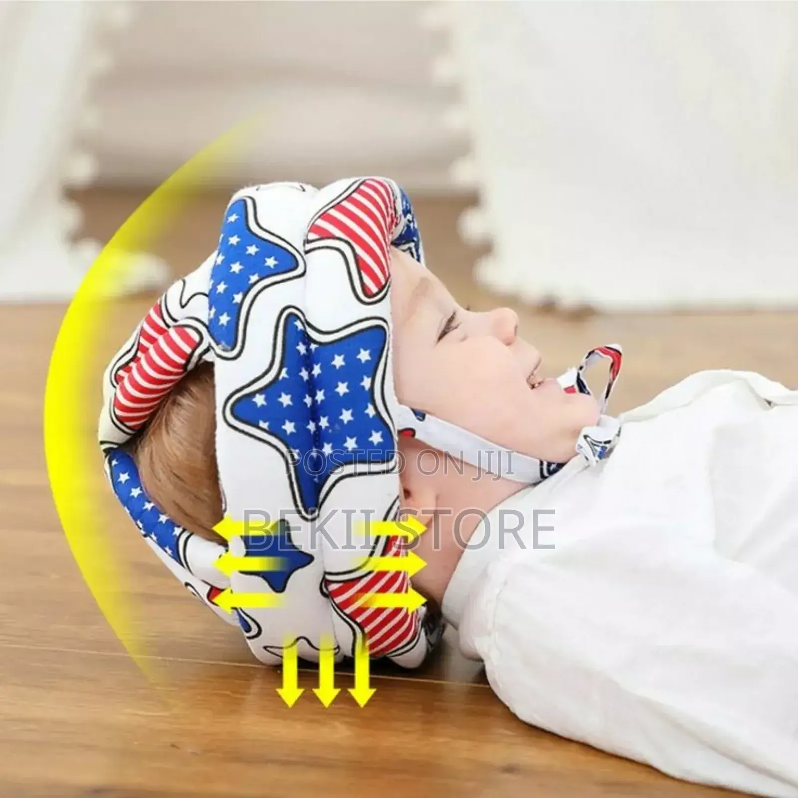 Baby Safety Head Protector Helmet for Kids የሕፃናት የራስ / ጭንቅላት መከላከያ