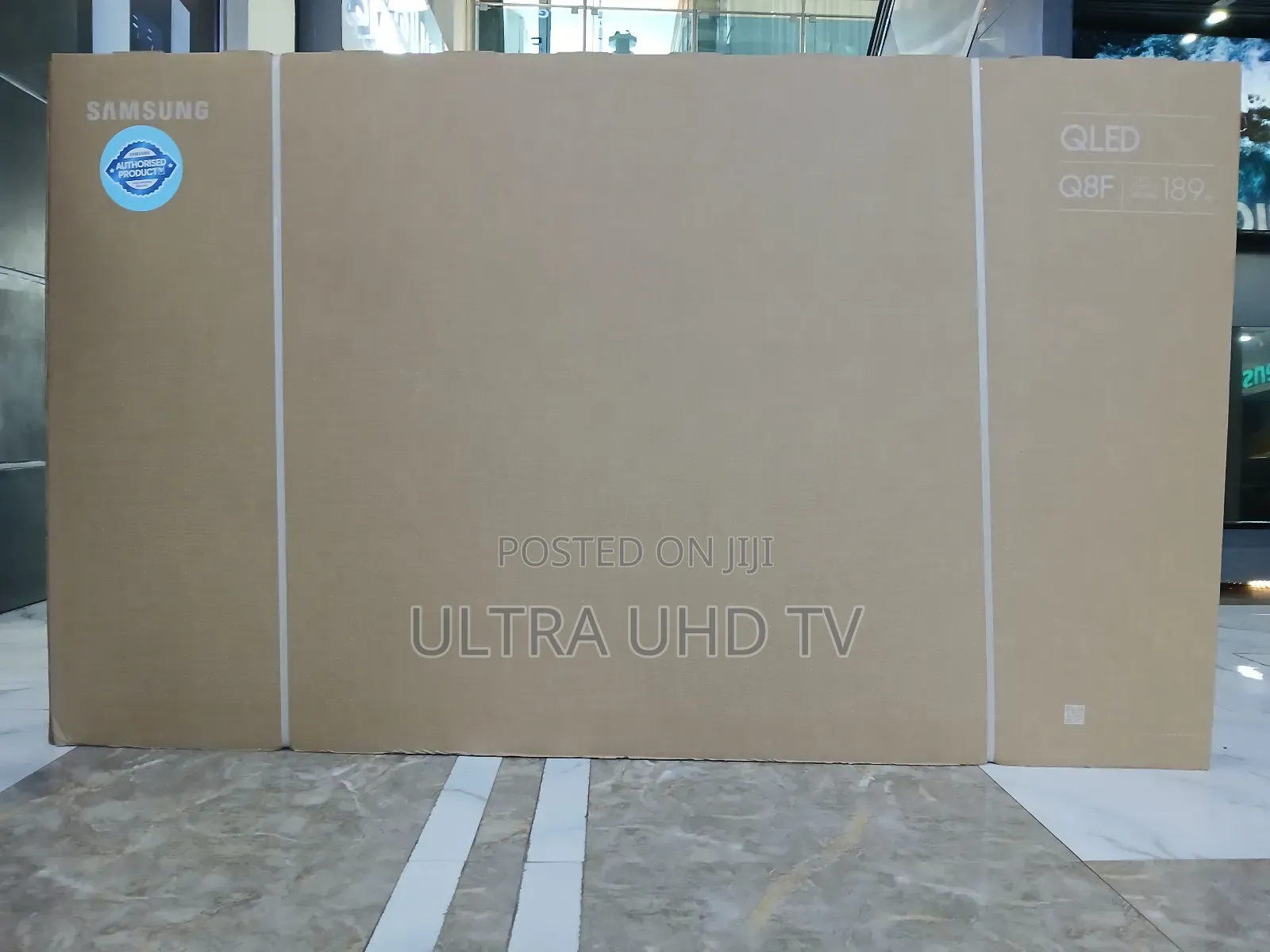 Samsung 85 Qled Q8f Television. This Model Is Packaging as a Qled Q8f
