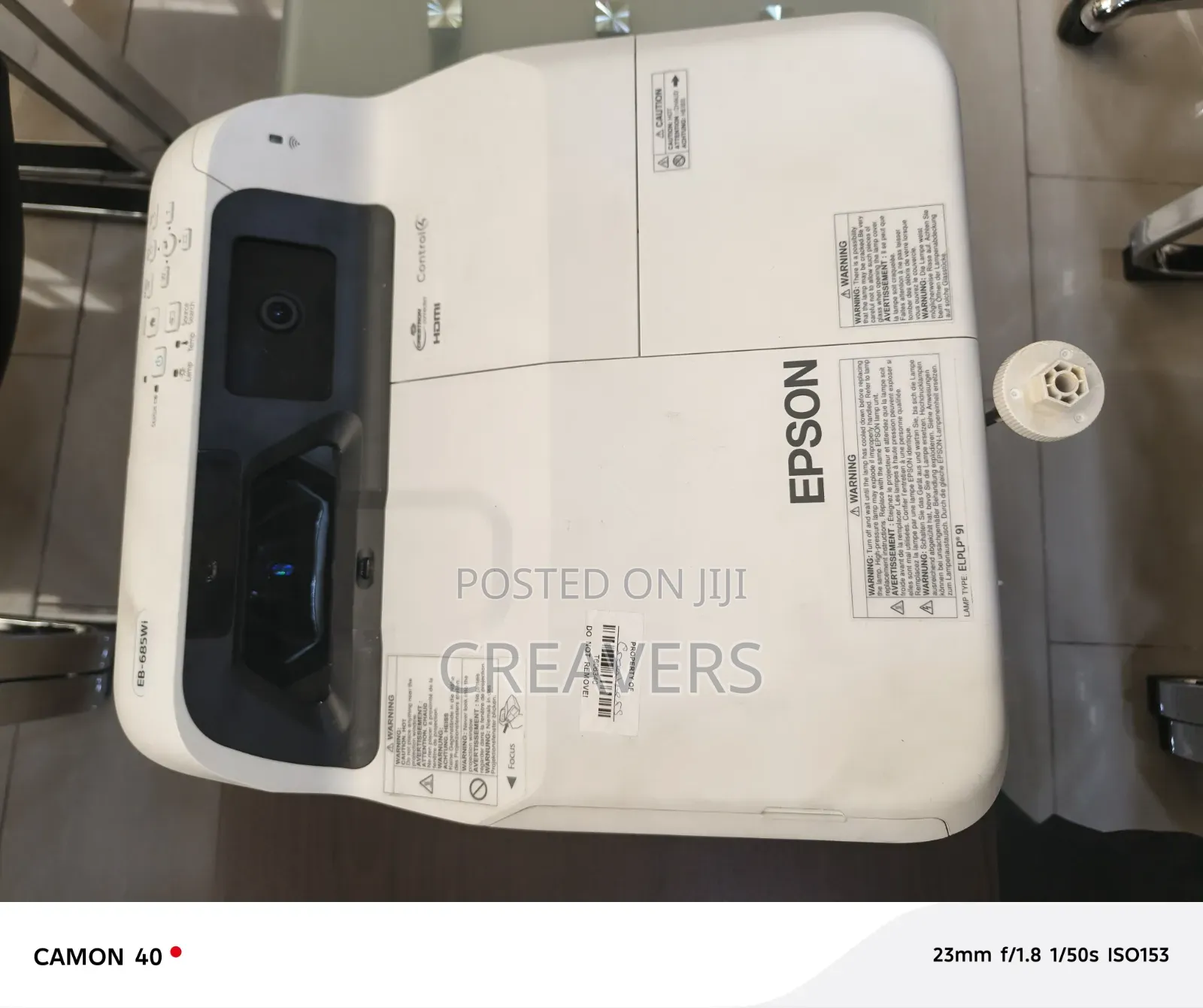 Epson Powerlite 685w Ultra-short Throw Projector