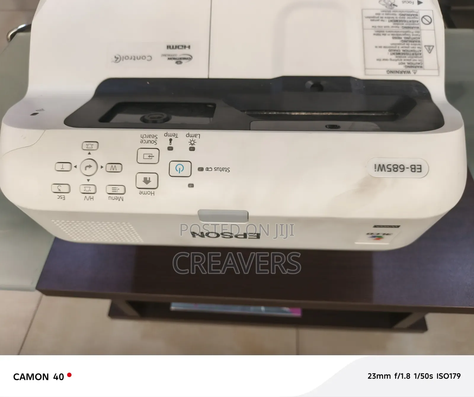 Epson Powerlite 685w Ultra-short Throw Projector