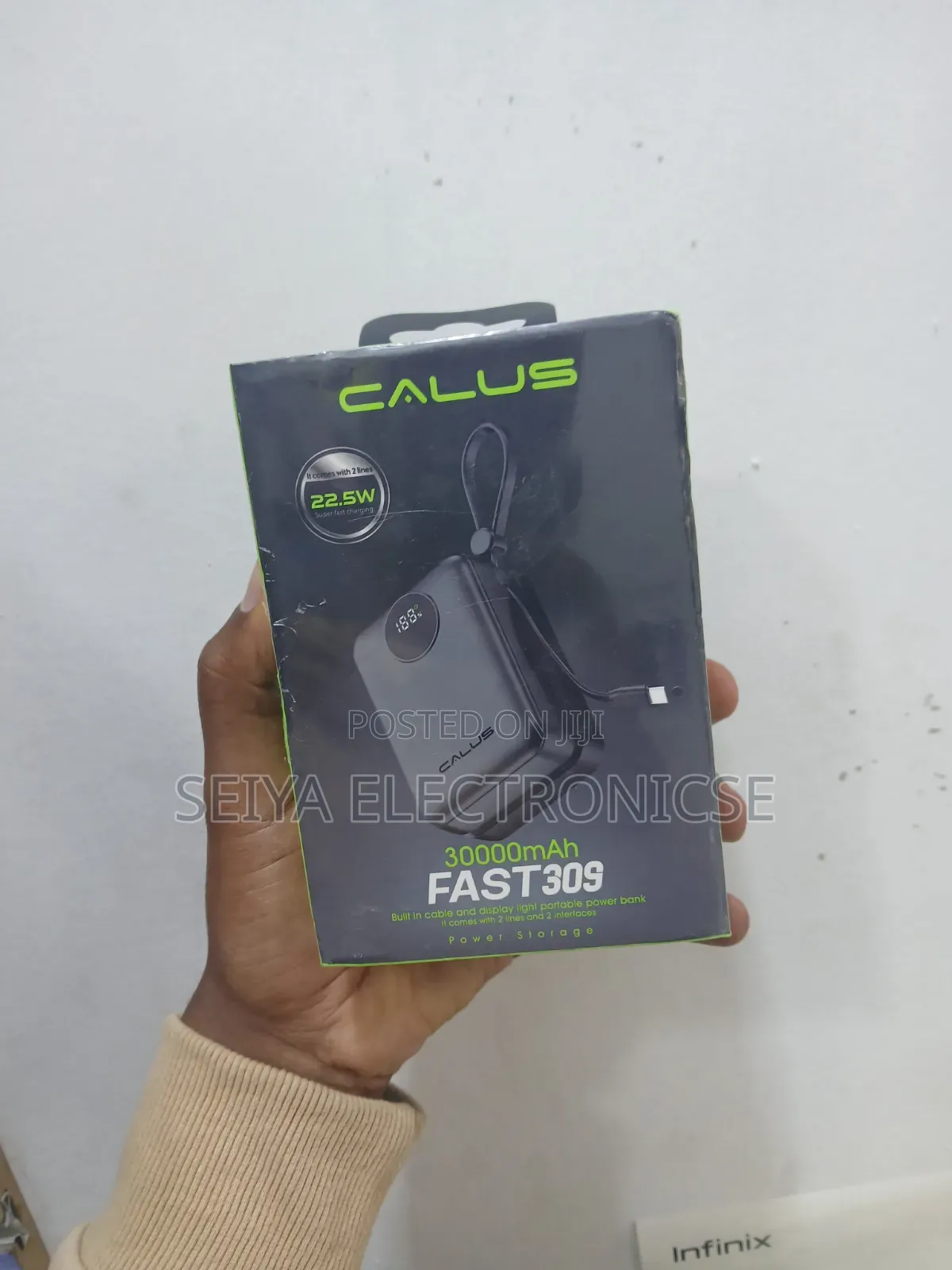 Calus Power Bank 30,000mah Fast-Charging 22.5w