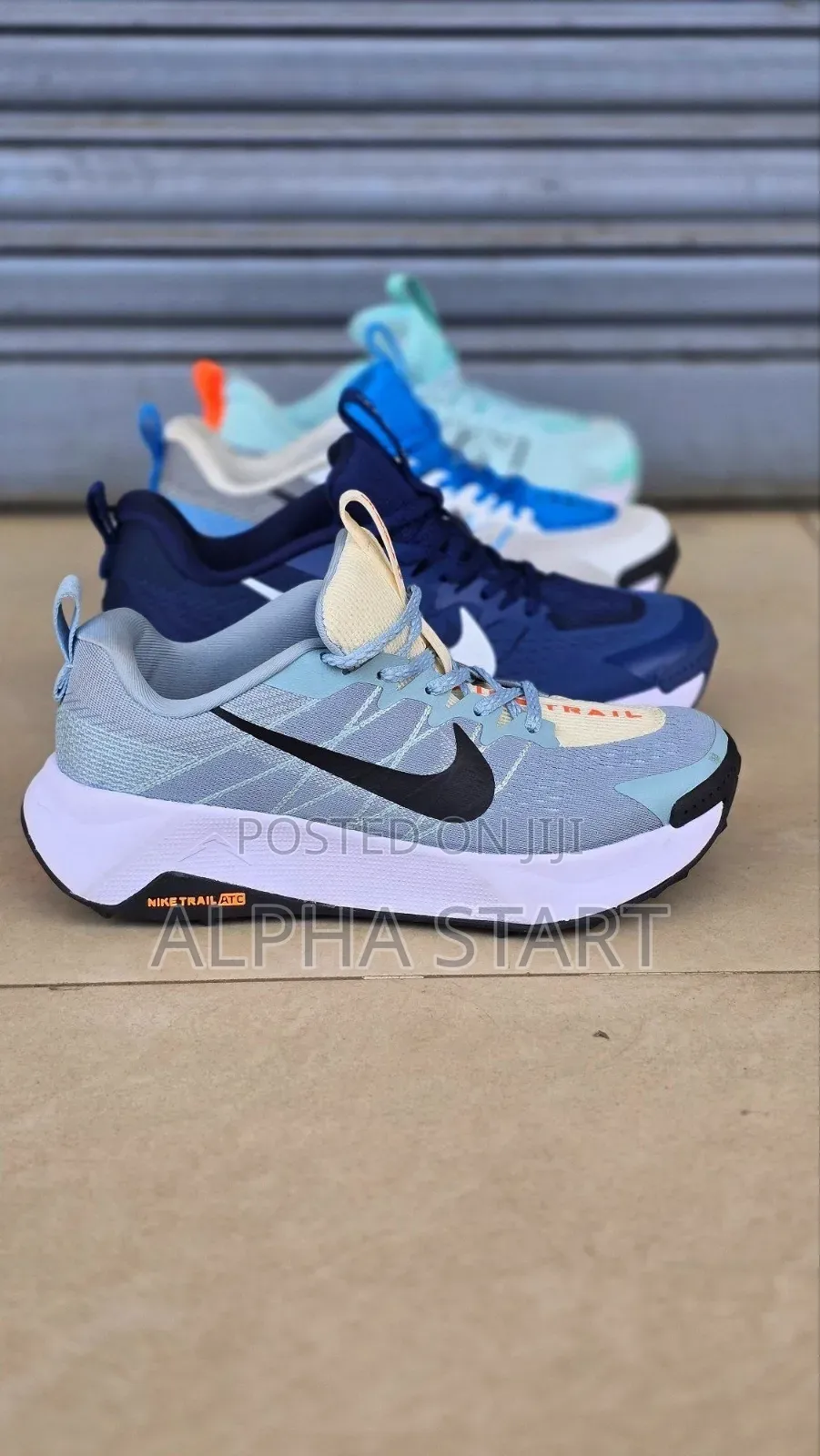 Nike Trailhigh Masterquality Smooth Sneakers for Man's Made in Vietnam