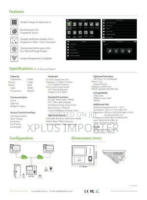 Zkt Eco G3 Pro